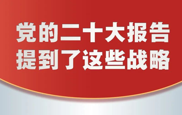 黨的二十大報告，提到這些戰(zhàn)略